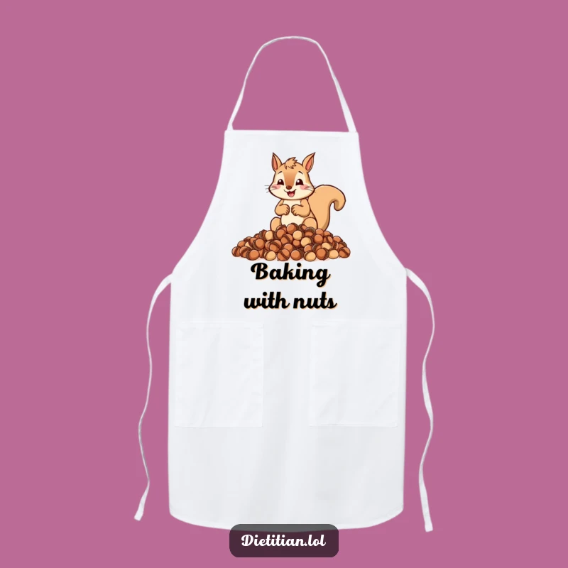 Funny Squirrel Chef Apron: Cook with Preparedness