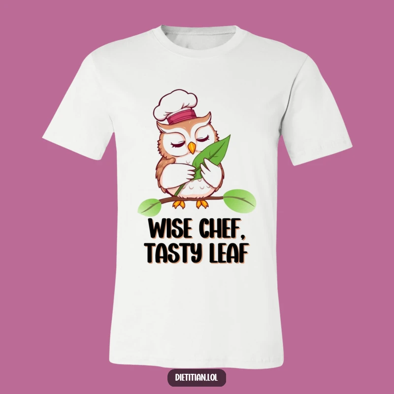 Funny Chef Owl T-Shirt: Hilarious Culinary Nature Gift