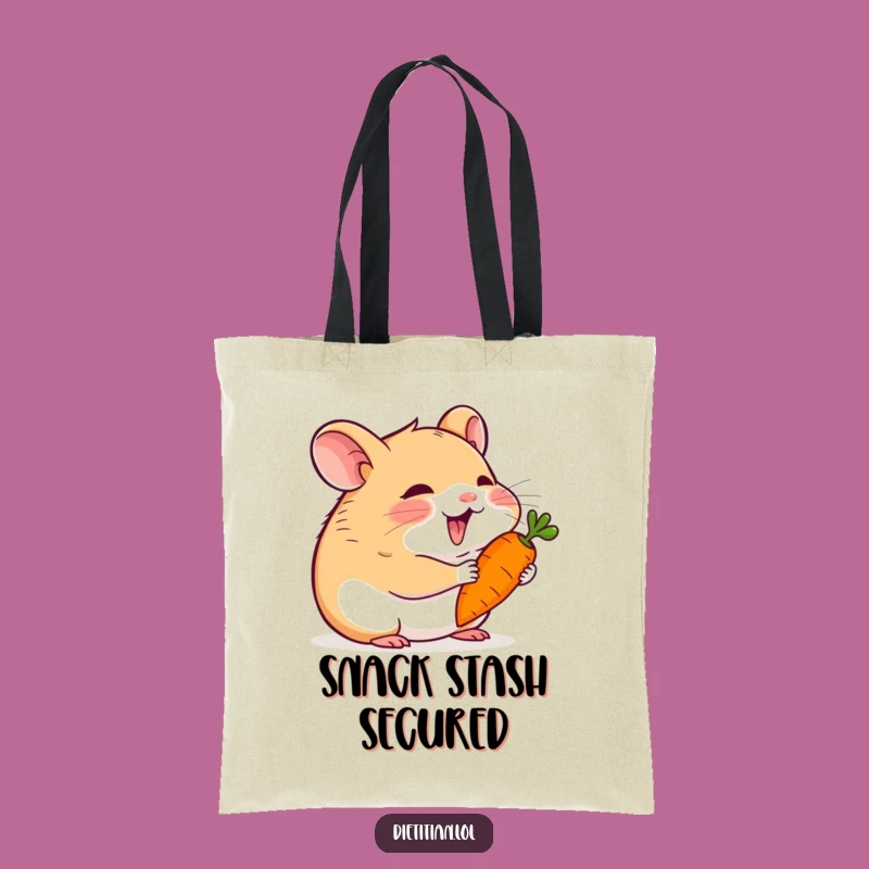 Funny Hamster Carrot Bag: Carry Your Delights with Humorous Style